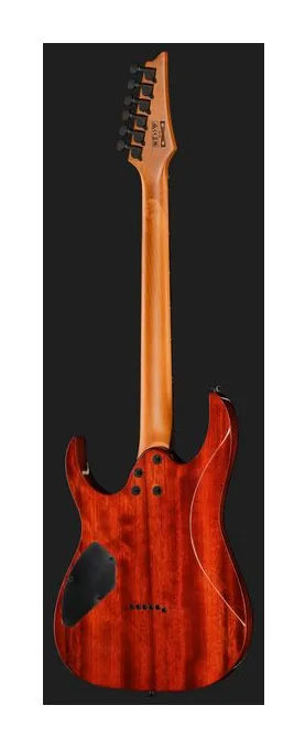 Ibanez GRGR221FA-TDK, główka z kluczami i logo