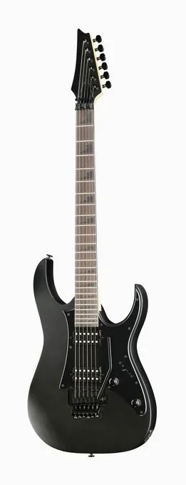 Ibanez GRGR330EX-BKF ujęta od przodu na neutralnym tle
