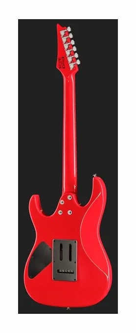 Ibanez GRX120SP-VRD, korpus i lakier z bliska