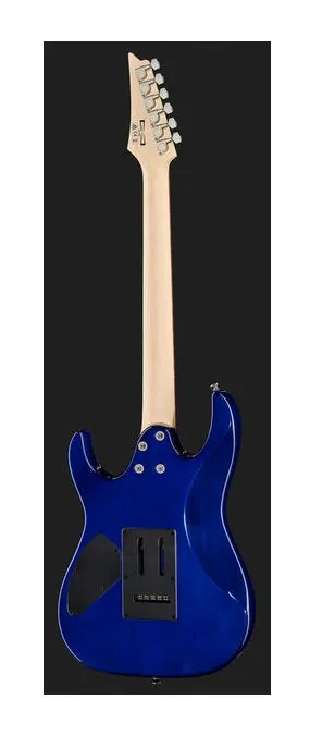 Ibanez GRX70QA-TBB GIO, główka z kluczami i logo
