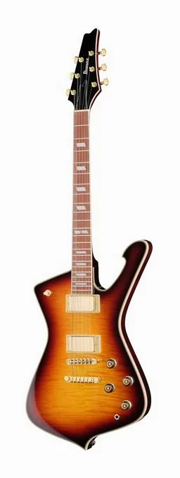 Ibanez IC420FM-VLS z bliska od przodu