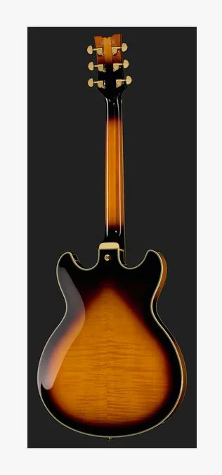 Ibanez JSM10-VYS John Scofield, tył korpusu