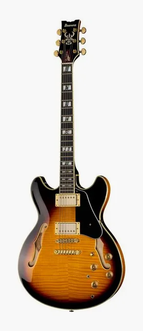 Ibanez JSM10-VYS John Scofield sfotografowana frontalnie