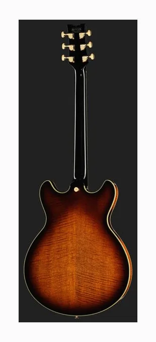 Ibanez JSM100-VT John Scofield, główka z kluczami i logo