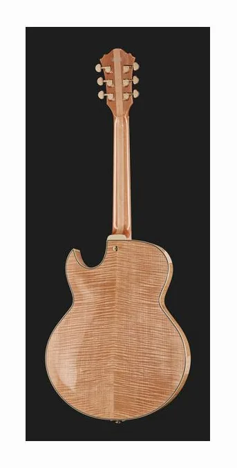 Ibanez LGB30-NT, główka z kluczami i logo