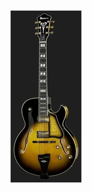 Ibanez LGB300-VYS, prog zerowy i pierwsze pozycje na gryfie