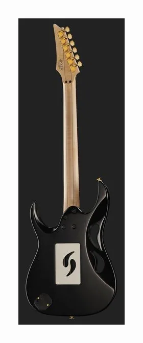 Ibanez PIA3761-XB, główka z kluczami i logo