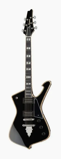 Ibanez PS120-BK ujęta od przodu na neutralnym tle
