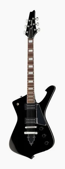Ibanez PS60-BK ujęta od przodu na neutralnym tle