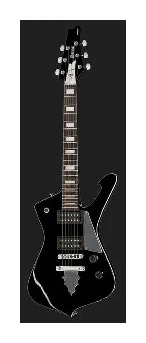 Ibanez PSM10-BKPaul Stanley Sign., korpus i lakier z bliska