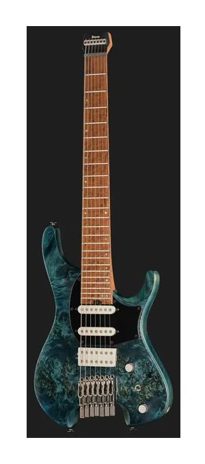 Ibanez Q547PB-COL, prog zerowy i pierwsze pozycje na gryfie