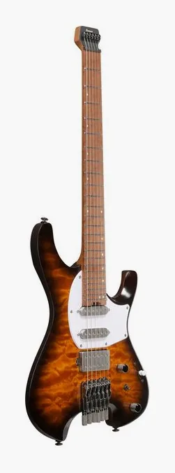 Ibanez Q54WQM-DEL, korpus i lakier z bliska