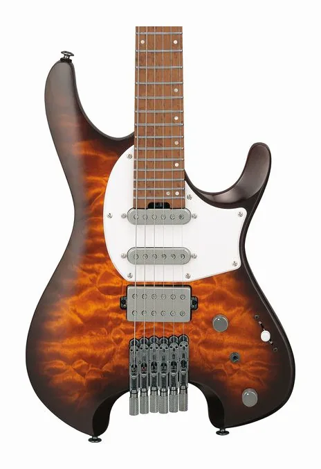 Ibanez Q54WQM-DEL, linie korpusu z góry