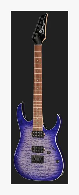 Ibanez RG421QM-CBB, linie korpusu z góry