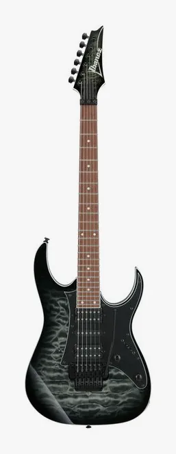 Ibanez RG450QMB-TGB z bliska od przodu