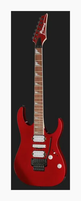 Ibanez RG470DXW-CA, główka z kluczami i logo