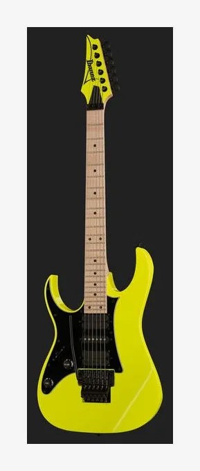 Ibanez RG550L-DY, główka z kluczami i logo
