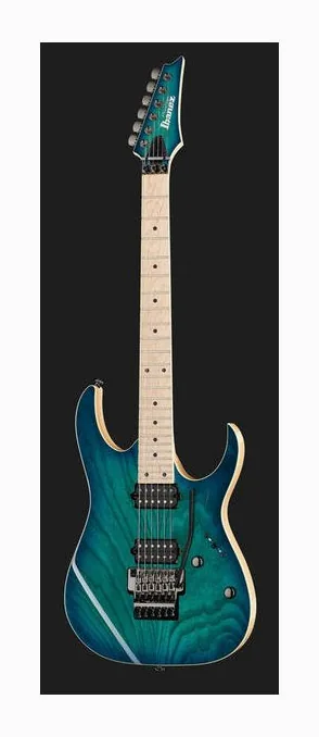 Ibanez RG652AHM-NGB Prestige, przetworniki i gałki regulacji