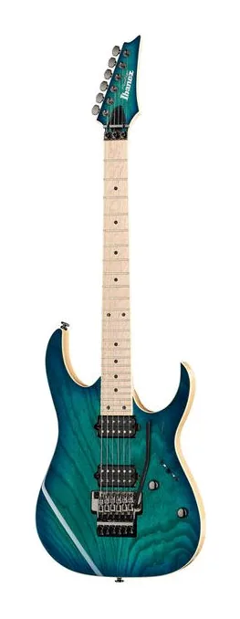 Ibanez RG652AHM-NGB Prestige ujęta od przodu na neutralnym tle