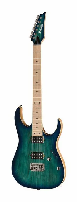 Ibanez RG652AHMFX-NGB ujęta od przodu na neutralnym tle