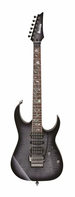 Ibanez RG8570-BRE ujęta od przodu na neutralnym tle