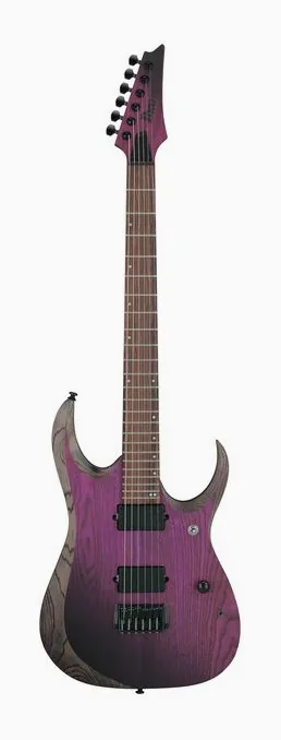 Ibanez RGD621AH-MNF ujęta od przodu na neutralnym tle
