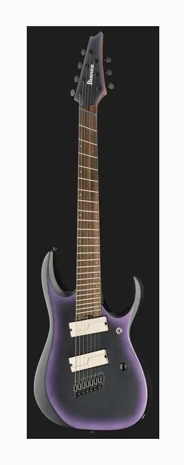 Ibanez RGD71ALMS-BAM, główka z kluczami i logo