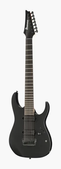 Ibanez RGIXL7-BKF z bliska od przodu