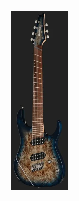 Ibanez RGMS7PB-CBS, przetworniki i gałki regulacji