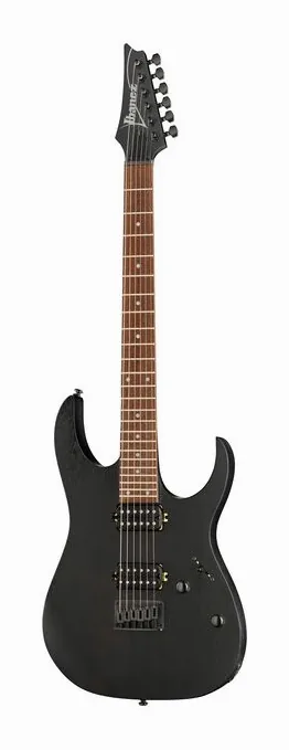 Ibanez RGRT421-WK ujęta od przodu na neutralnym tle
