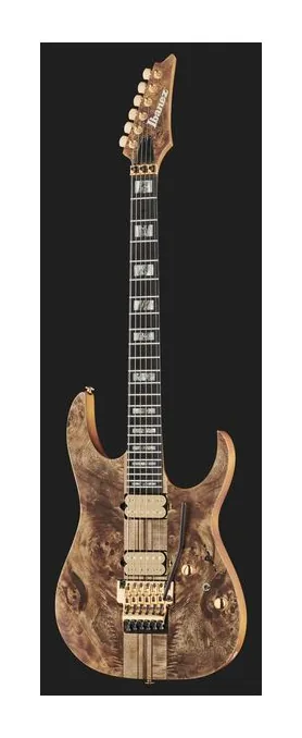 Ibanez RGT1220PB-ABS, główka z kluczami i logo