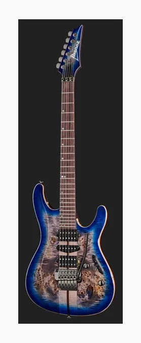 Ibanez S1070PBZ-CLB Premium, prog zerowy i pierwsze pozycje na gryfie