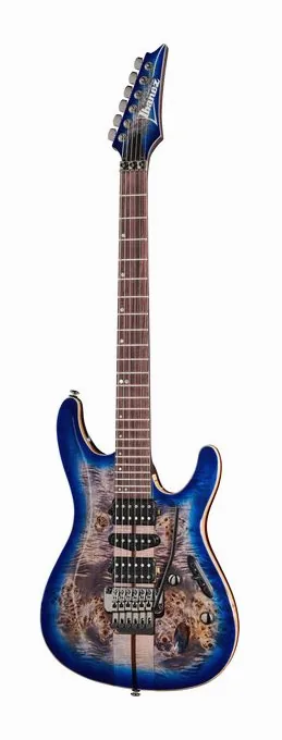 Ibanez S1070PBZ-CLB Premium sfotografowana frontalnie
