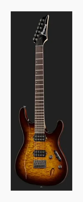 Ibanez S621QM-DEB, przetworniki i gałki regulacji