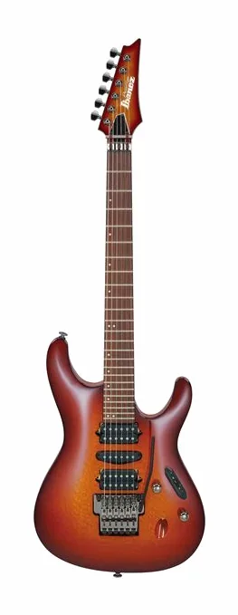 Ibanez S6670SK-STB sfotografowana frontalnie