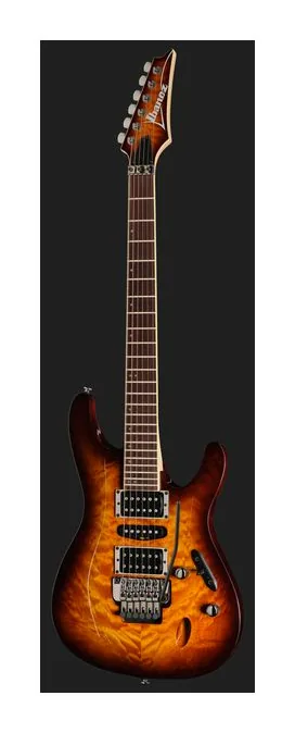 Ibanez S670QM-DEB, tył korpusu