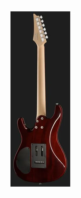 Ibanez SA260FM-BRG, tył korpusu
