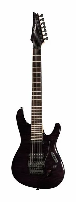 Ibanez SFS727 Stephan Forte ujęta od przodu na neutralnym tle