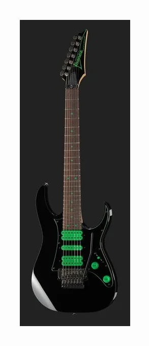 Ibanez UV70P-BK, przetworniki i gałki regulacji