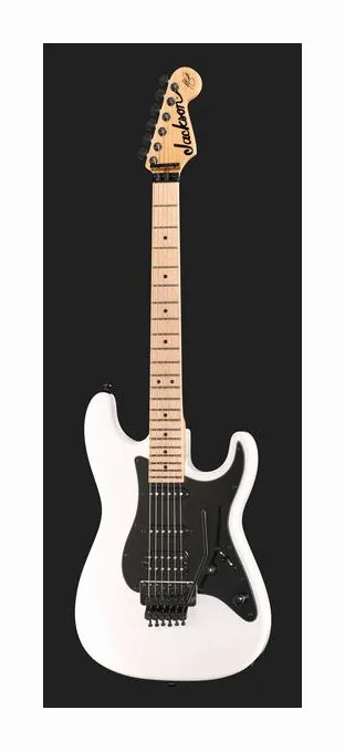 Jackson Adrian Smith SDX MN SW, korpus i lakier z bliska