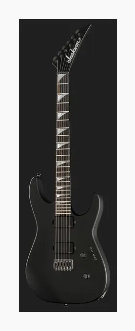Jackson American SRS SL2HTMG SB, główka z kluczami i logo
