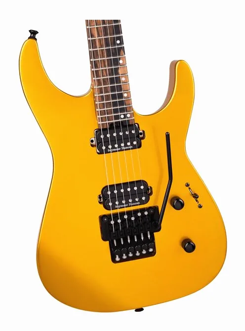 Jackson American SRS VTO GOLD RUSH, linie korpusu z góry