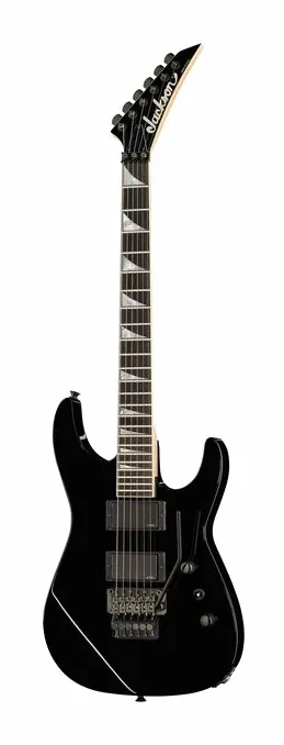 Jackson Dinky DK1 Black USA widziana od przodu