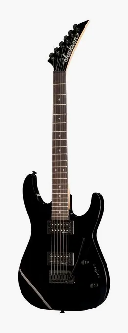 Jackson JS11 Dinky AH BLK widziana od przodu