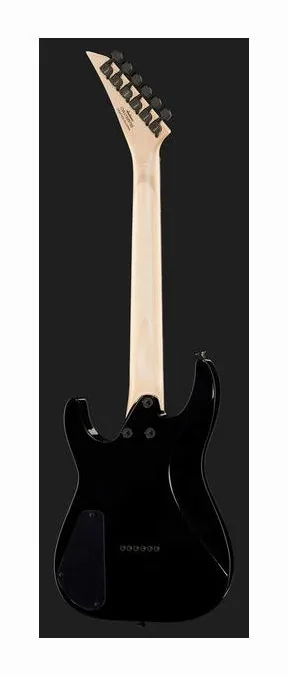 Jackson JS1X Dinky Minion Black, korpus i lakier z bliska