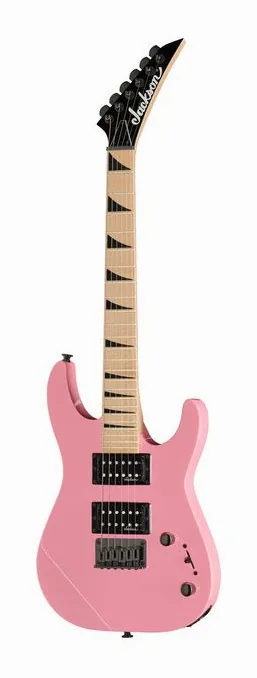 Jackson JS1X DK Minion AH FB BBG PINK widziana od przodu