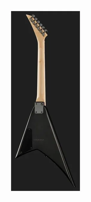Jackson JS1X Rhoads Minion Satin Black, korpus i lakier z bliska