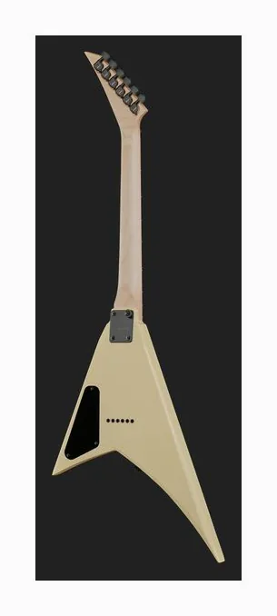 Jackson JS1X RR Minion AH FB VIN WHT, korpus i lakier z bliska