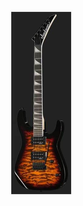 Jackson JS20 DKQ TR TOB, główka z kluczami i logo