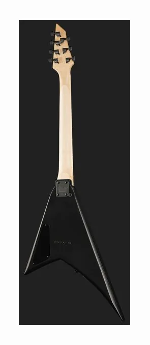 Jackson JS22-7 RR Satin Black, przełącznik przetworników i gniazdo wyjściowe